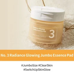 Numbuzin No.3 Radiance Glowing Jumbo Essence Pad Clearance