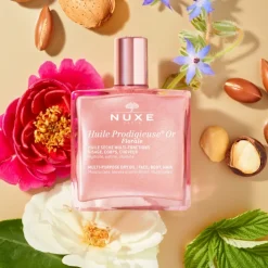 Nuxe Huile Prodigieuse Or Florale Multi-Purpose Dry Oil Face And Body New