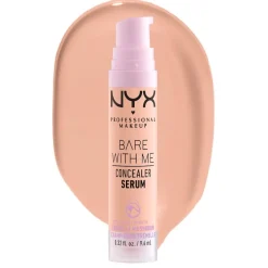 NYX Professional Makeup 02 Bare With Me Light Concealer Serum Clearance