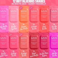NYX Professional Makeup 01 My Butta Half Buttermelt Blush Sale