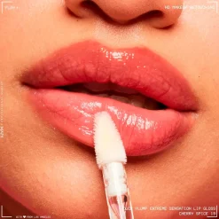 NYX Professional Makeup 03 Nude Swings Duck Plump Extreme Sensation Lipgloss New