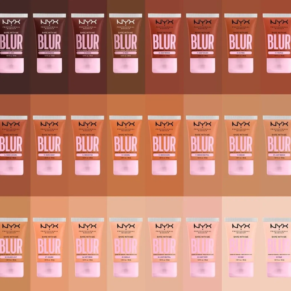 NYX Professional Makeup Bare With Me Blur 21: Rich Foundation Outlet