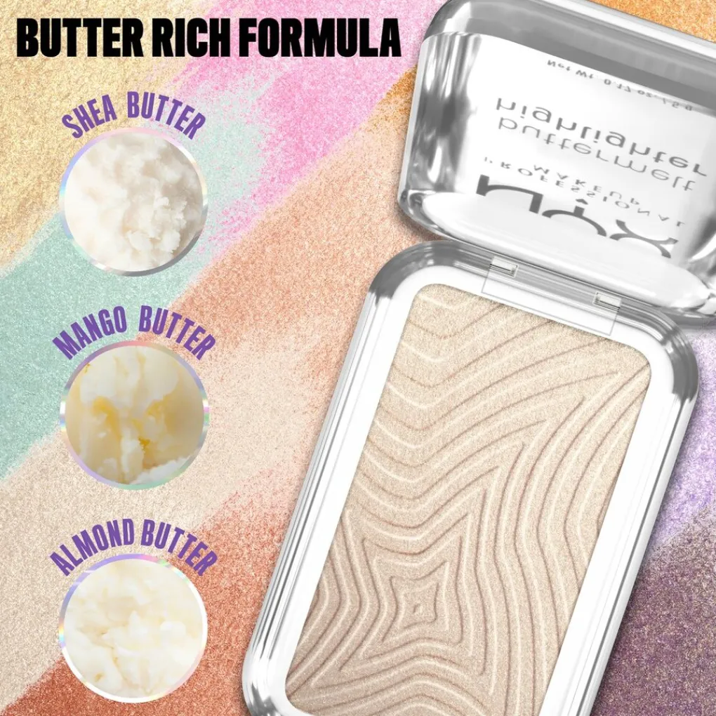 NYX Professional Makeup Buttermelt Birght & Butta 05 Highlighter New