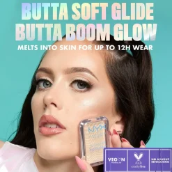 NYX Professional Makeup Buttermelt Birght & Butta 05 Highlighter New