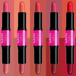 NYX Professional Makeup Dual Ended 03 Coral and Deep Peach Cream Blush Wonderstick Online