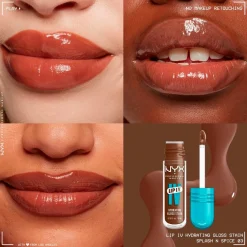 NYX Professional Makeup Lip IV 03 Splash N Spice Hydraterende Lipgloss Sale