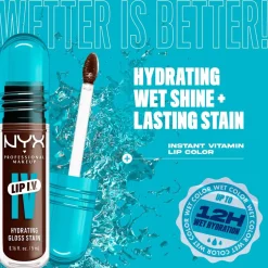 NYX Professional Makeup Lip IV 06 Espresso Soak Hydraterende Lipgloss Clearance