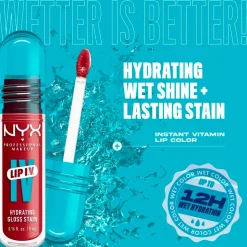 NYX Professional Makeup Lip IV 09 Blush Rush Hydraterende Lipgloss Clearance