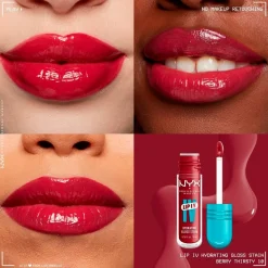 NYX Professional Makeup Lip IV 10 Berry Thirsty Hydraterende Lipgloss Sale