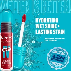 NYX Professional Makeup Lip IV 10 Berry Thirsty Hydraterende Lipgloss Sale