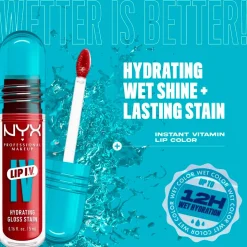 NYX Professional Makeup Lip IV 13 Cranberry Splash Hydraterende Lipgloss Outlet