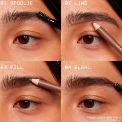NYX Professional Makeup Powder Louder Black Brow Pencil Online