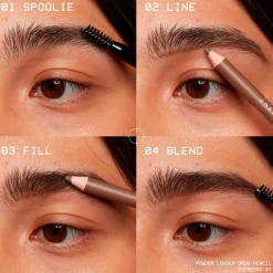 NYX Professional Makeup Powder Louder Ash Brown Brow Pencil Hot