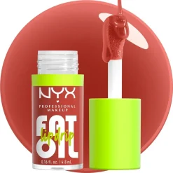 NYX Professional Makeup Splash Of Cream Fat Oil Lip Drip Lipgloss New