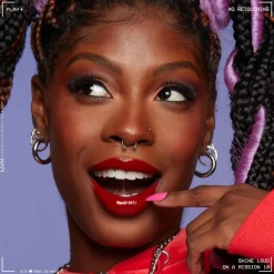 NYX Professional Makeup Shine Loud Color SHLP18 On A Mission Lipstick