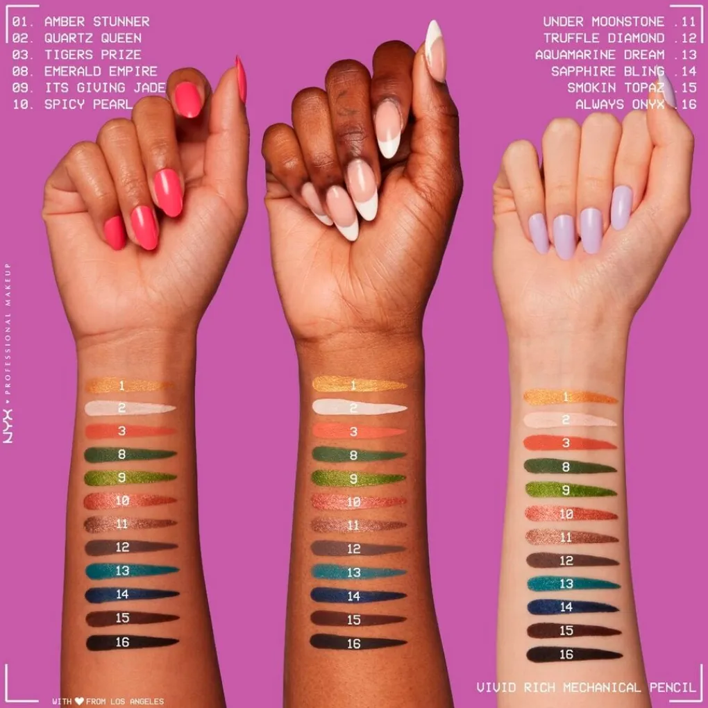 NYX Professional Makeup Vivid Rich 16 Always Onyx Mechanical Liner Best
