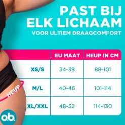Ob o.b. Herbruikbaar Menstruatieondergoed Online