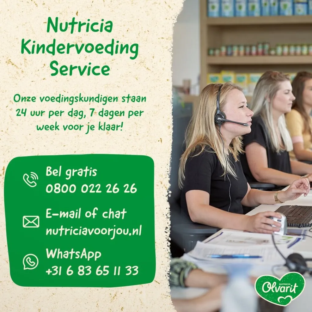 Olvarit 12+M Banaan Kiwi Aardbei Knijpfruit New