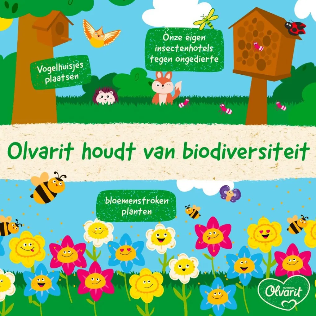 Olvarit 12+M Banaan Kiwi Aardbei Knijpfruit New