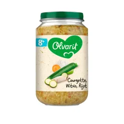 Olvarit 8+M Courgette Witvis Rijst Best