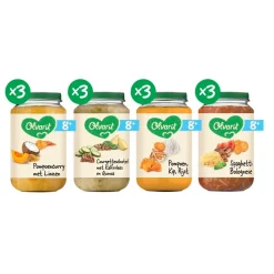 Olvarit 8+M Maaltijd Variatiemenu Hot