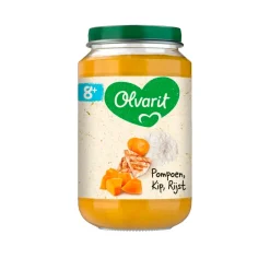 Olvarit 8+M Pompoen Kip Rijst Outlet