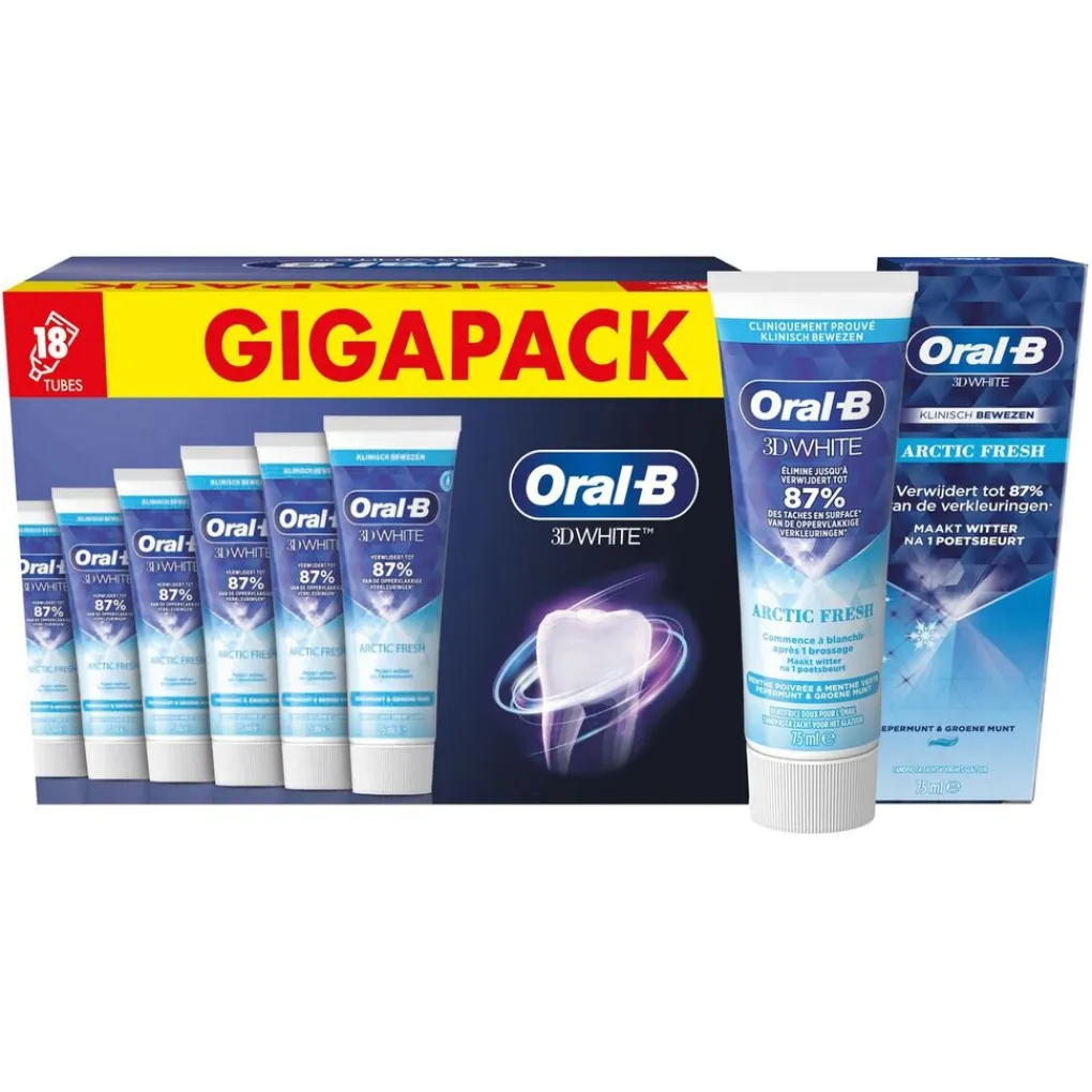 Oral B Oral-B 3D White Arctic Fresh Tandpasta Discount