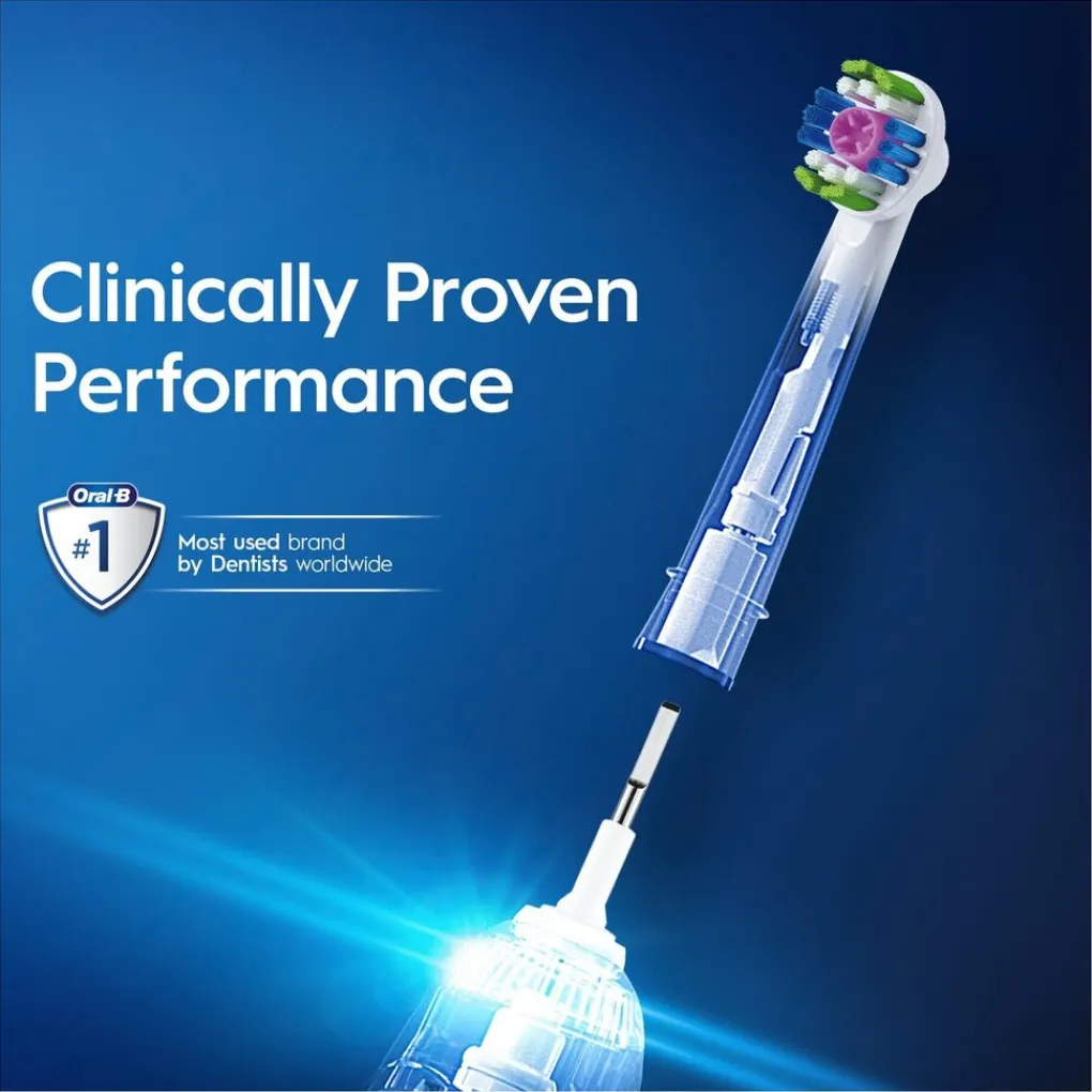 Oral B Oral-B Pro 3D White Opzetborstels New
