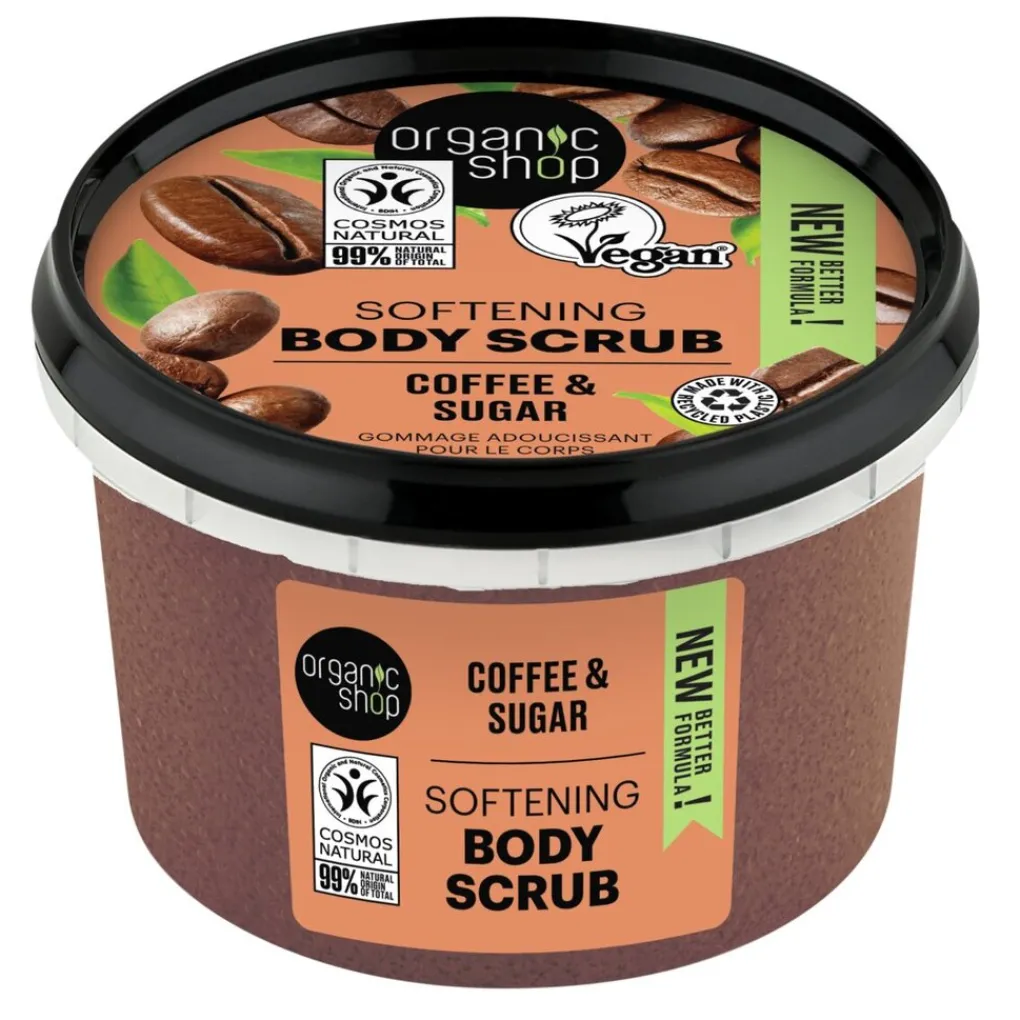 Organic Shop Brazilian Coffee Bodyscrub Hot