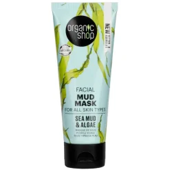 Organic Shop Sea Mud Algae Facial Mud Mask Hot