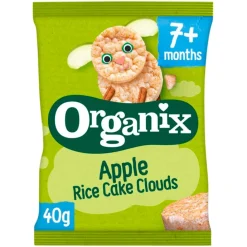 Organix 7+M Appel Rijstwafels New