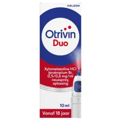 Otrivin Duo Xylometazoline HCl Ipratropium Br, 0,5/0,6 mg/ml Neusspray Sale