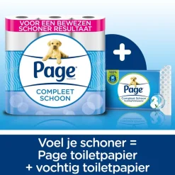 Page Compleet Schoon Toiletpapier New