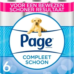 Page Compleet Schoon Toiletpapier New