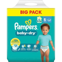 Pampers Baby-Dry Maat 5 Luiers