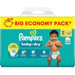 Pampers Baby-Dry Maat 2 Luiers Discount