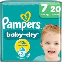 Pampers Baby-Dry Maat 7 Luiers Discount