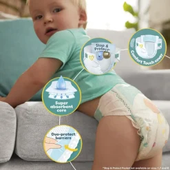 Pampers Baby-Dry Maat 6 Luiers New