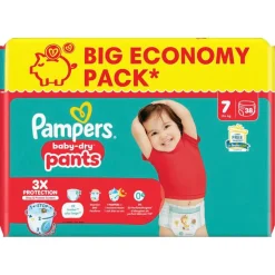 Pampers Baby-Dry Pants Maat 7 Luierbroekjes Best