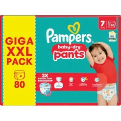 Pampers Baby-Dry Pants Maat 7 Luierbroekjes Discount