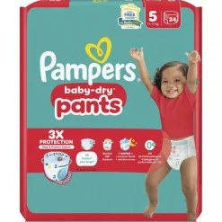 Pampers Baby-Dry Pants Maat 5 Luierbroekjes
