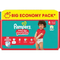 Pampers Baby-Dry Pants Maat 6 Luierbroekjes Hot