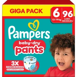 Pampers Baby-Dry Pants Maat 6 Luierbroekjes New