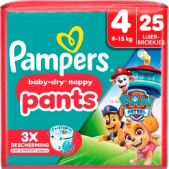 Pampers Baby-Dry Paw Patrol Pants Maat 4 Luierbroekjes Outlet