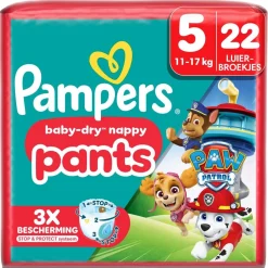 Pampers Baby-Dry Paw Patrol Pants Maat 5 Luierbroekjes Discount