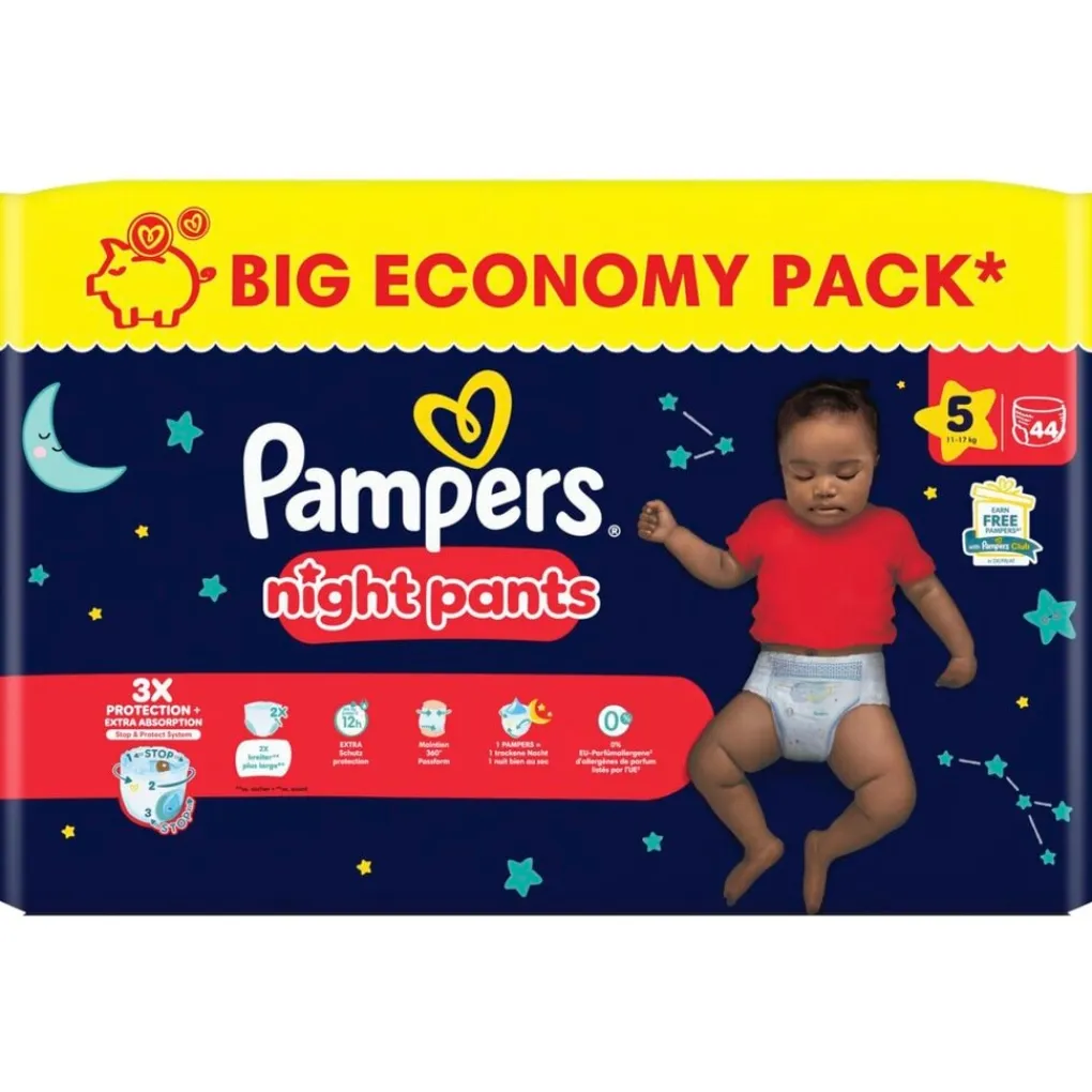 Pampers Night Pants Maat 5 Luierbroekjes Online