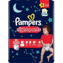 Pampers Night Pants Maat 6 Luierbroekjes Hot