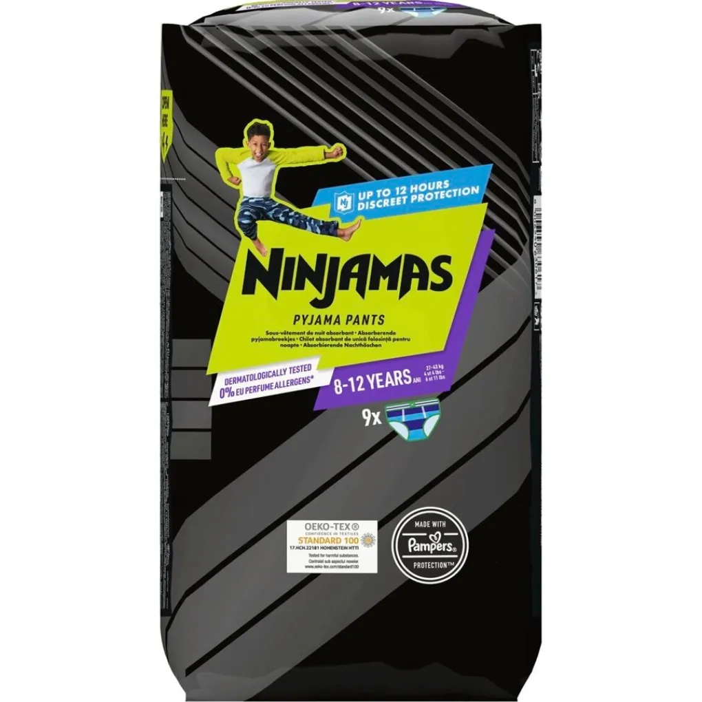 Ninjamas Pampers Jongens 8-12 Jaar Pyjama Pants Clearance