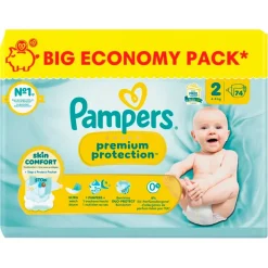 Pampers Premium Protection Maat 2 Luiers New