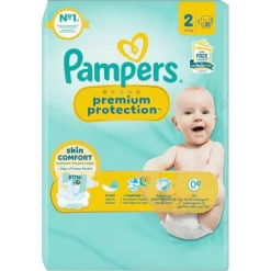 Pampers Premium Protection Maat 2 Luiers Hot